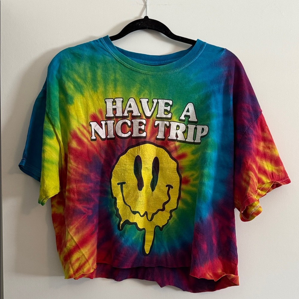 Tie-Dye 'Have a Nice Trip' T-Shirt